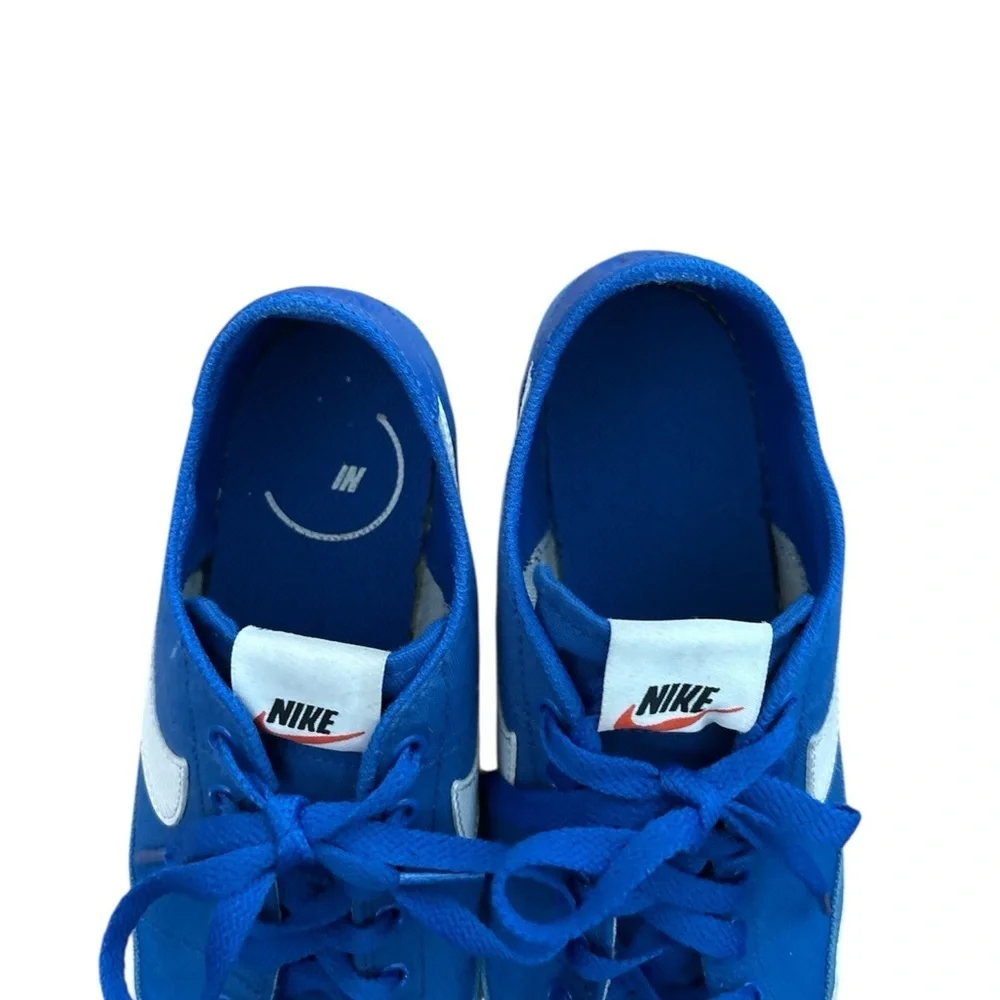 Blue Nike Court Legacy Canvas Shoes